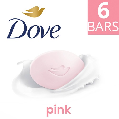 Dove Pink Beauty Bar Soap with 1/4 Moisturising Cream 