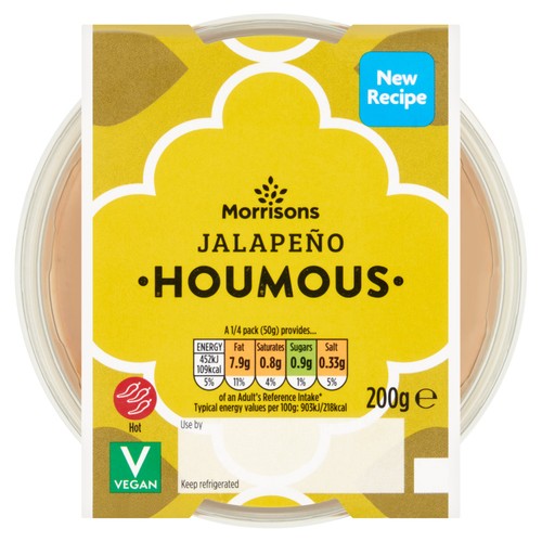 Morrisons jalapeno houmous