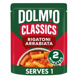 Dolmio Classics Arrabbiata Rigatoni Microwave Pasta Meal