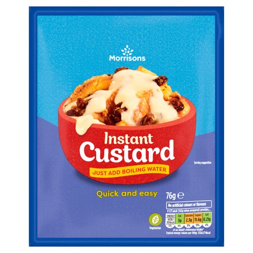 Morrisons instant custard