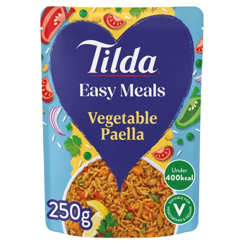 Tilda Easy Meals Vegetable Paella 250g