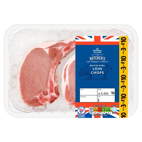 Morrisons Pork Loin Chops