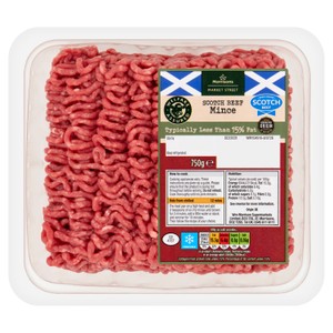 Morrisons British 15% Beef Mince 750g