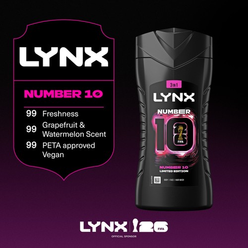 Lynx 3-In-1 Body Wash Number 10