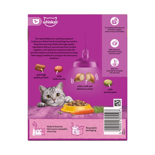 Whiskas 1+ Chicken Adult Dry Cat Food