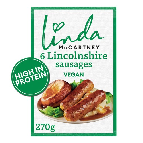 Linda McCartney's Vegan Lincolnshire Sausage 