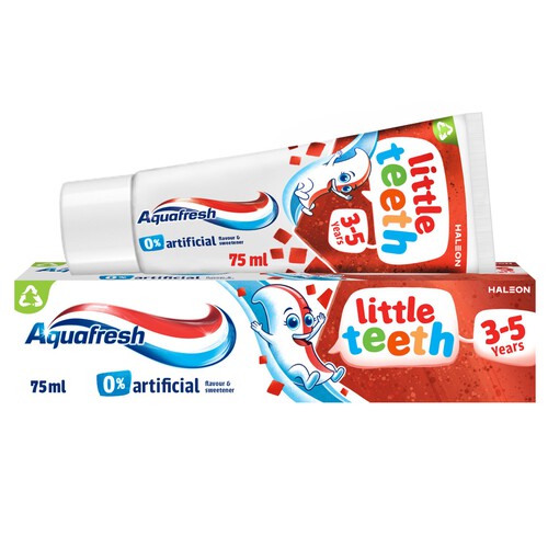 Aquafresh Kids Toothpaste Little Teeth 3-5 Years