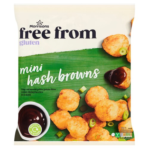 Morrisons Free From Mini Hash Browns