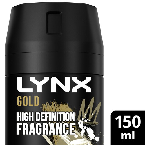 Lynx Gold Body Spray Deodorant For Men