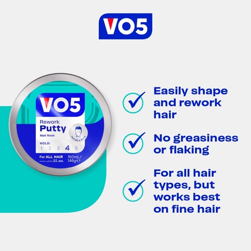 VO5 Rework Putty 150ml