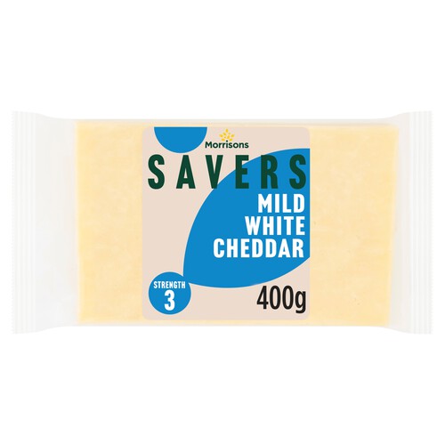 Morrisons Savers Mild White Cheddar 