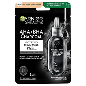 Garnier Skin Active Pure Charcoal Black Tissue Mask