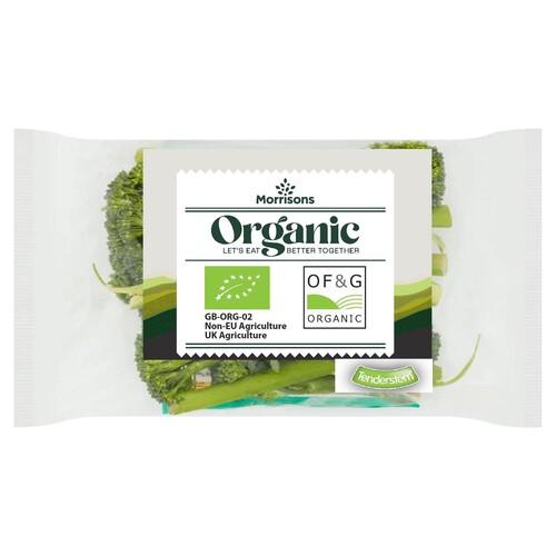 Morrisons Organic Tenderstem Broccoli 