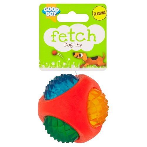 Good Boy Flashing Ball Dog Toy