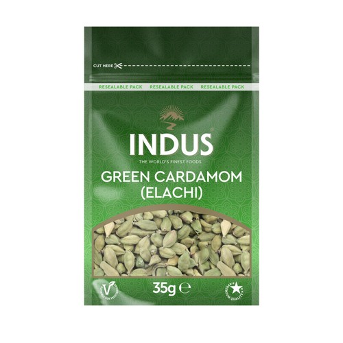 Indus Green Cardamon Whole 35g