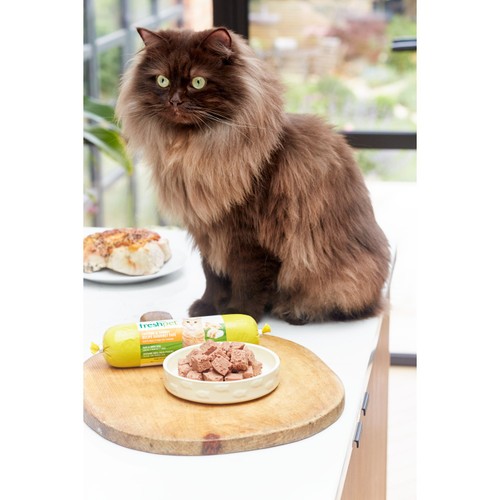 Freshpet Chicken & Turkey Gourmet Pate Fresh Cat Food Roll 350g