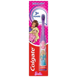 Colgate Kids Barbie Extra Soft Battery Toothbrush 3 + Years | Morrisons