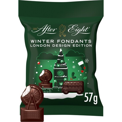 After Eight Winter Fondants Dark Mint Chocolate Bag