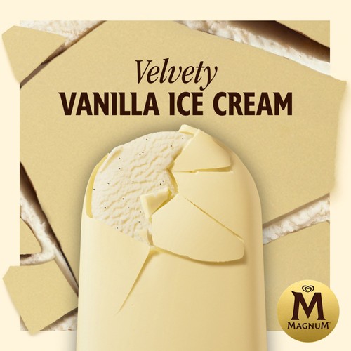 Magnum White Chocolate Ice Cream Stick 110ml
