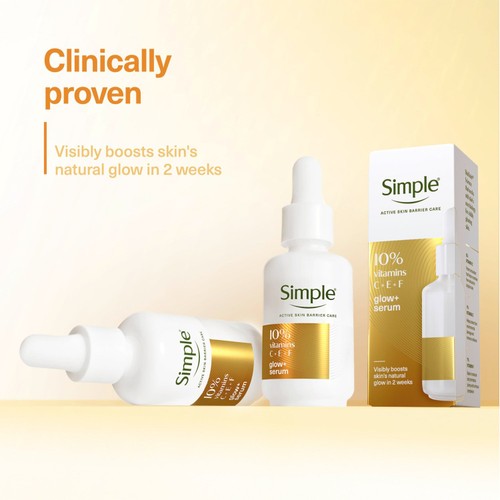 Simple 10% Vitamin C+E+F Face Serum 30ml