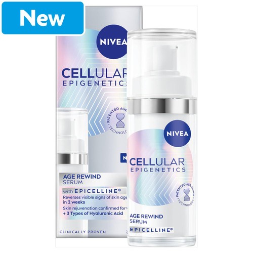 NIVEA Cellular Epigenetics Age Rewind Face Serum with Epicelline 30ml