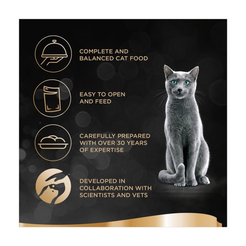 Sheba Fine Flakes Wet Cat Food Pouches Poultry in Jelly Mega Pack 40 x 85g
