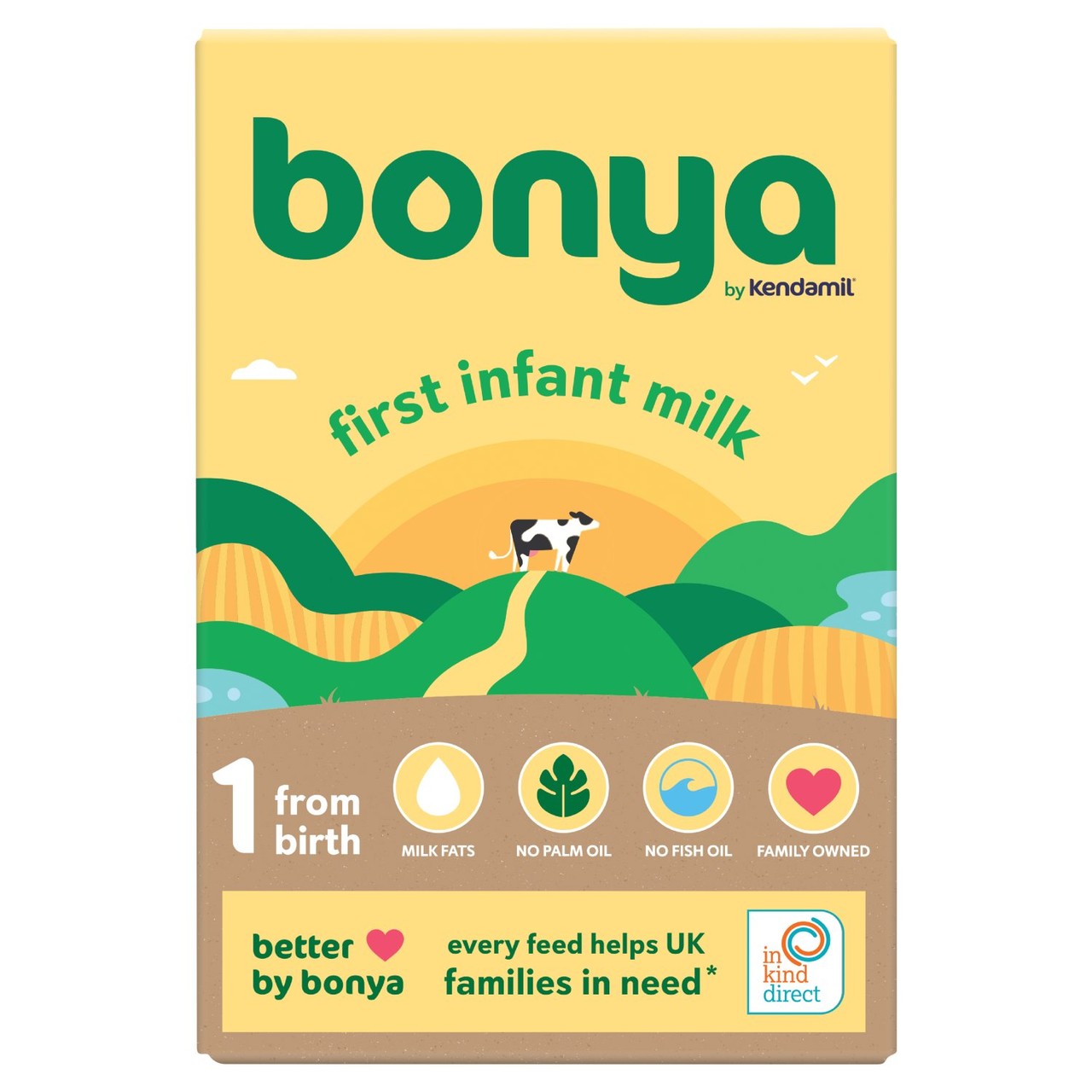 Bonya First Infant Milk Stage 1 Formula Powder 800g