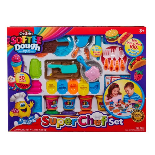Softee Dough 6 In 1 Value Chef Set