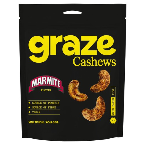 Graze Marmite Cashews 110g