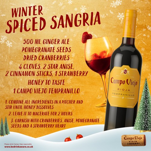 Campo Viejo Rioja Tempranillo Red Wine 75cl