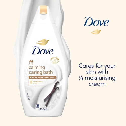 Dove Caring Bath Shea Butter  450ml