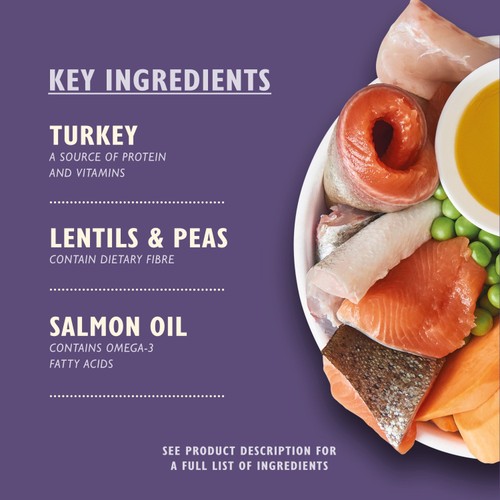 Lily's Kitchen Turkey & Trout Senior Recipe Complete Dry Dog Food
