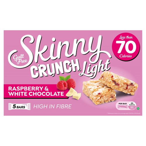 Skinny Crunch Light Raspberry & White Chocolate