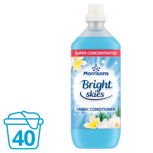 Morrisons bright skies fabric conditioner