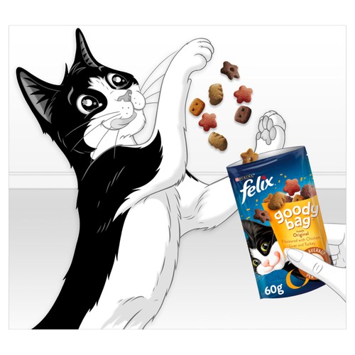 Felix Goody Bag Cat Treats Original Mix