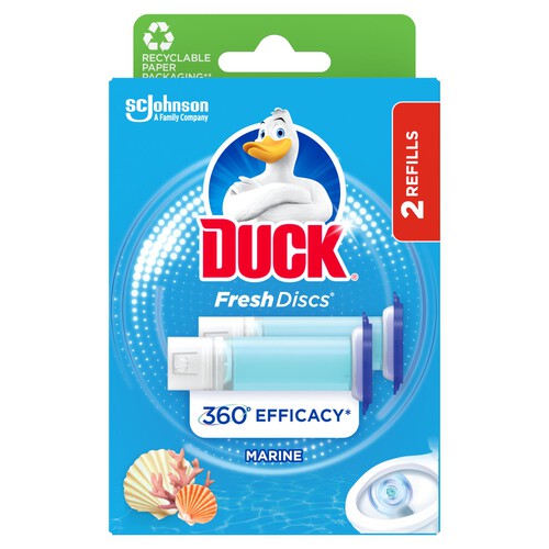 Duck Fresh Discs 2 Refills Marine 12 Discs