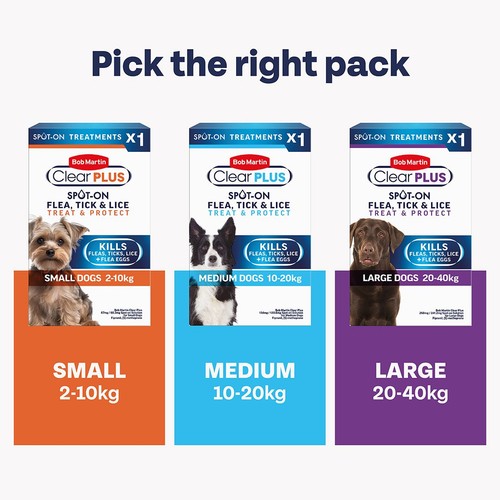 Bob Martin Clear Plus Spot On For Small Dogs