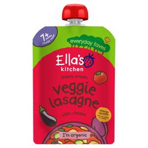 Ella's Kitchen Veggie Lasagne Baby Food Pouch 7+ Months
