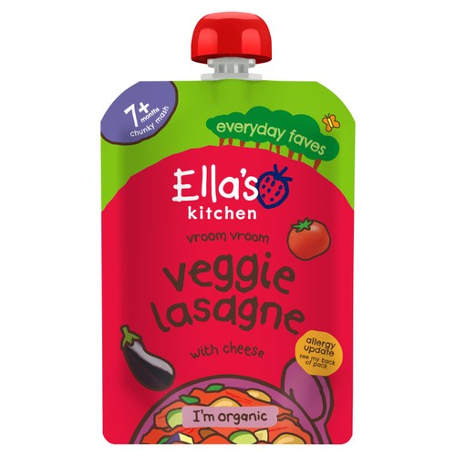 Ella's Kitchen Organic Veggie Lasagne Baby Food Pouch 7+ Months