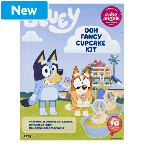 Cake Angels bluey ooh fancy cupcake kit