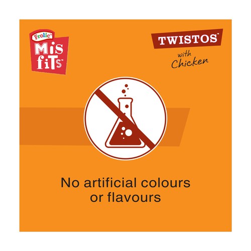 Misfits Twistos Dog Treats with Chicken