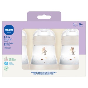 MAM Easy Start 160ml 3 Pack Bottle