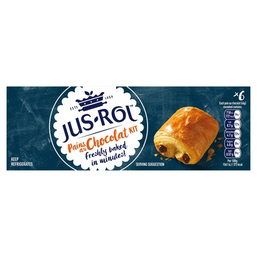Jus Rol Pain Au Chocolat Kit x6