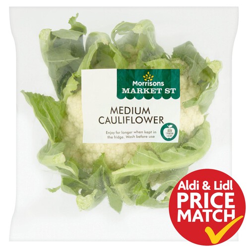 Morrisons Medium Cauliflower 