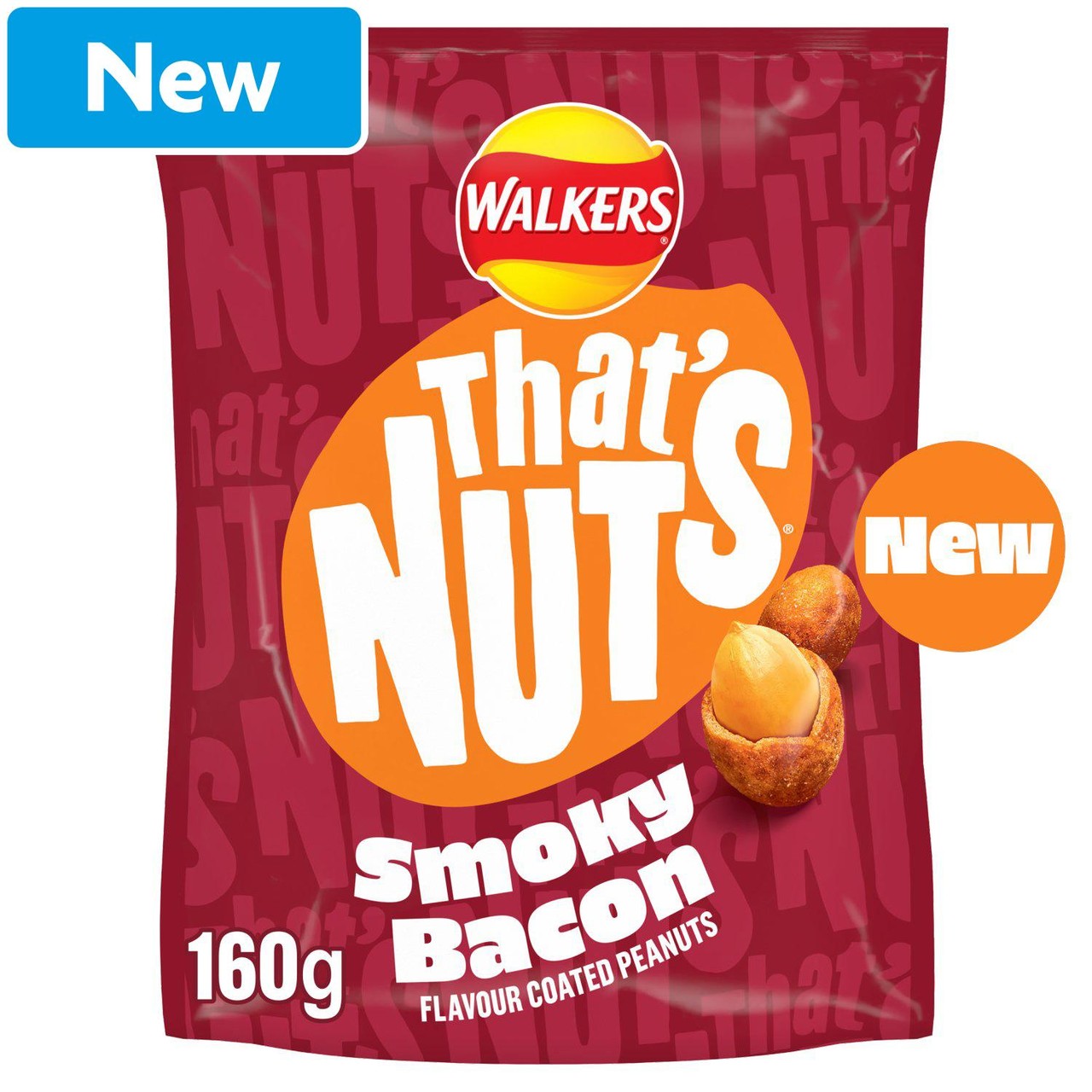 Walkers That's Nuts Smoky Bacon
