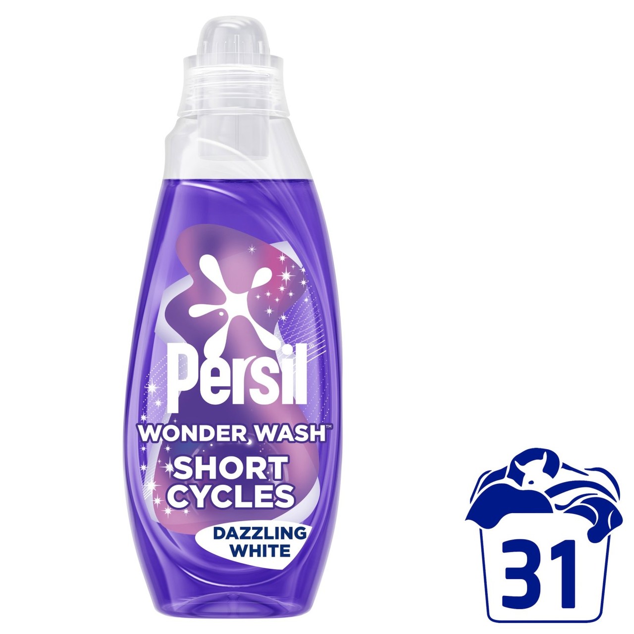 Persil Wonder Wash Liquid Detergent Dazzling White 31 Washes