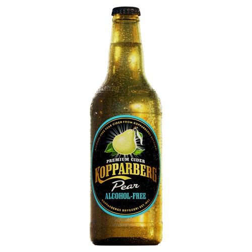 Kopparberg Pear Alcohol Free Cider Bottle