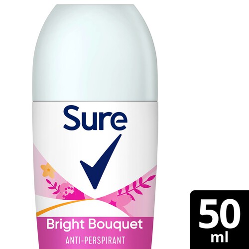 Sure Women Antiperspirant Deo Roll On Essential Bright Bouquet