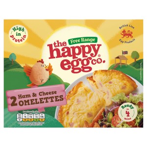 The Happy Egg Co. Free Range 2 Cheese Omelettes 200g