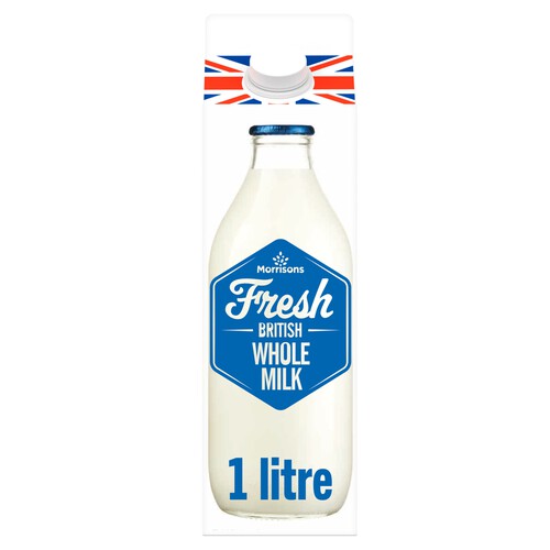 Morrisons Fresh Whole Milk